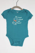 3-6m Carter's Bodysuit - Blue w/Dog