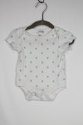 6-9m tres beau et belle Bodysuit - White