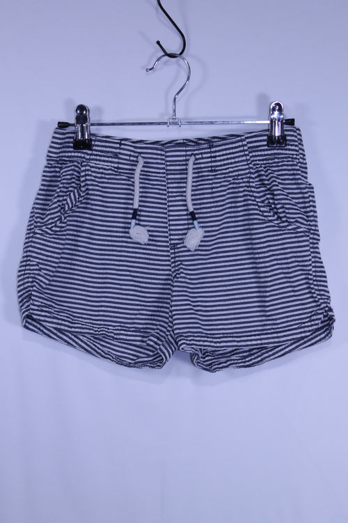 10/12Y Old Navy Shorts - Navy w/White Stripe