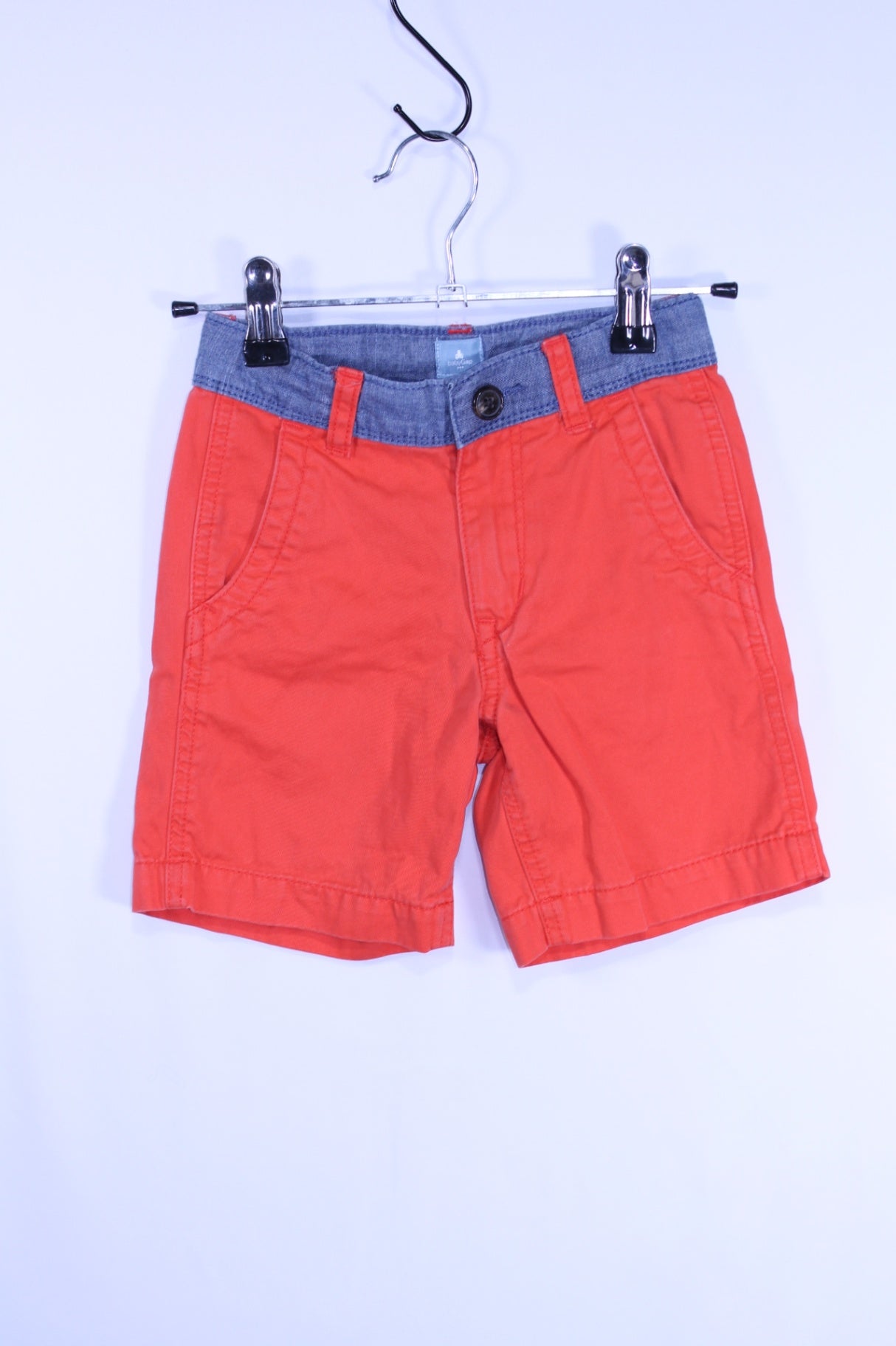 5 GAP Shorts - Orange and Blue