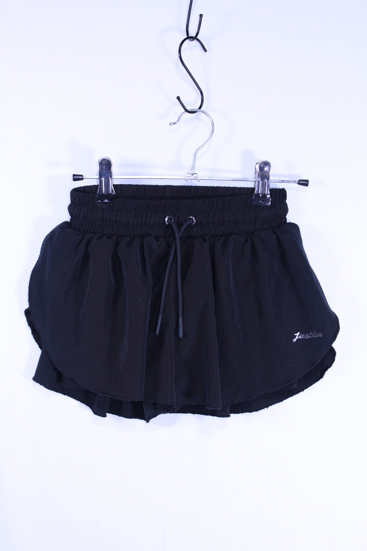 7/8Y Justice Shorts - Black