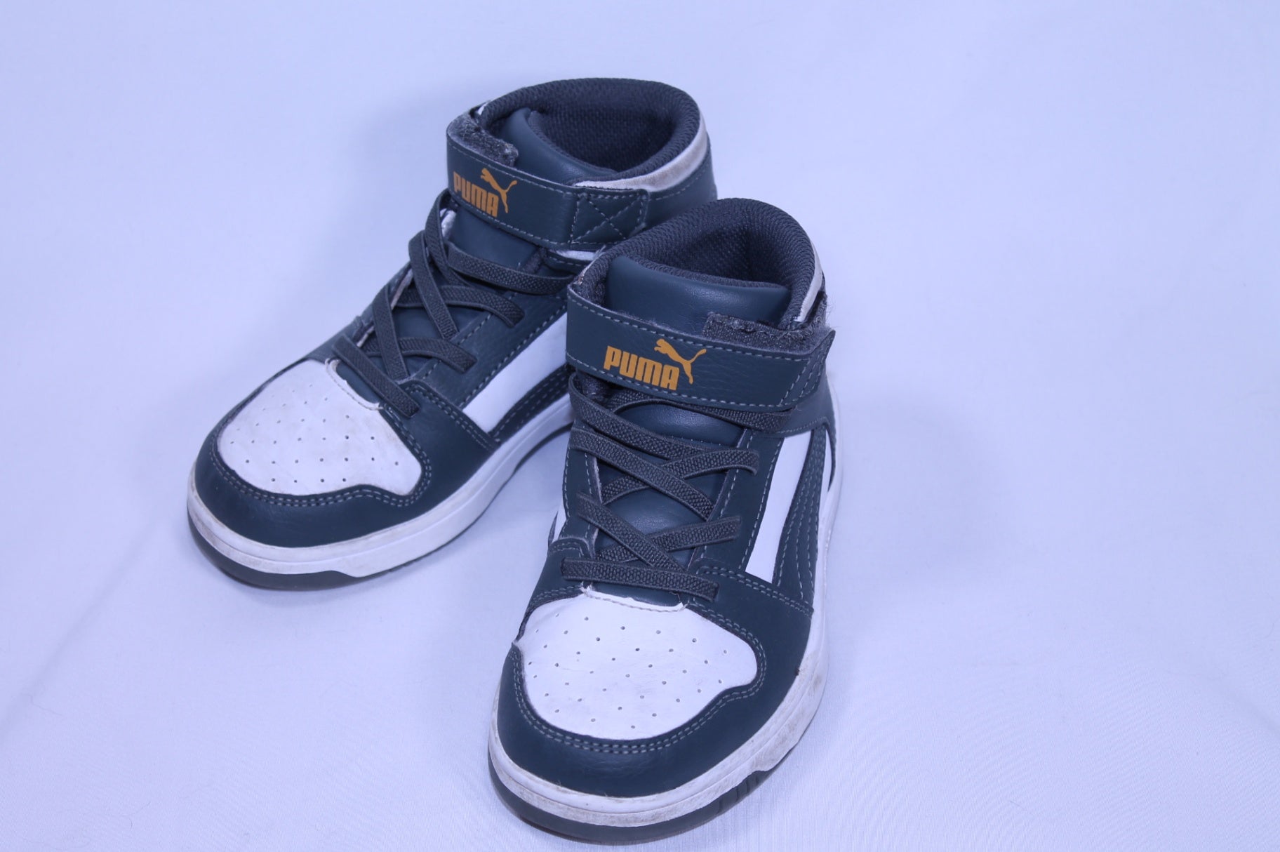 12K Puma Sneakers - Black and White