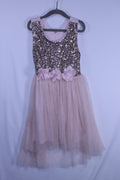 10 George Party Dress - Pink and Rose Gold