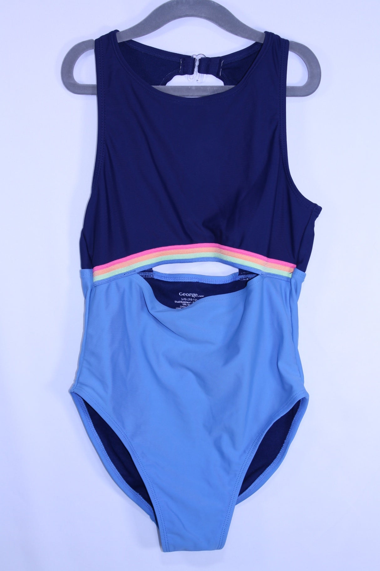 10/12Y George Swimsuit - Blue