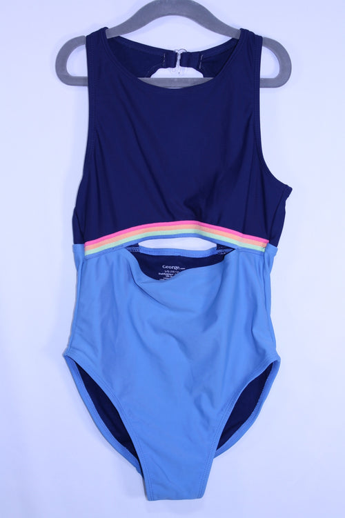 10/12Y George Swimsuit - Blue