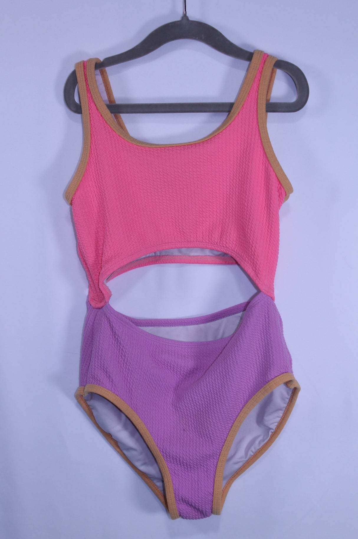 10/12Y Old Navy Swimsuit - Pink and Purple