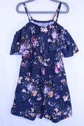 10 Shein Romper - Navy Floral