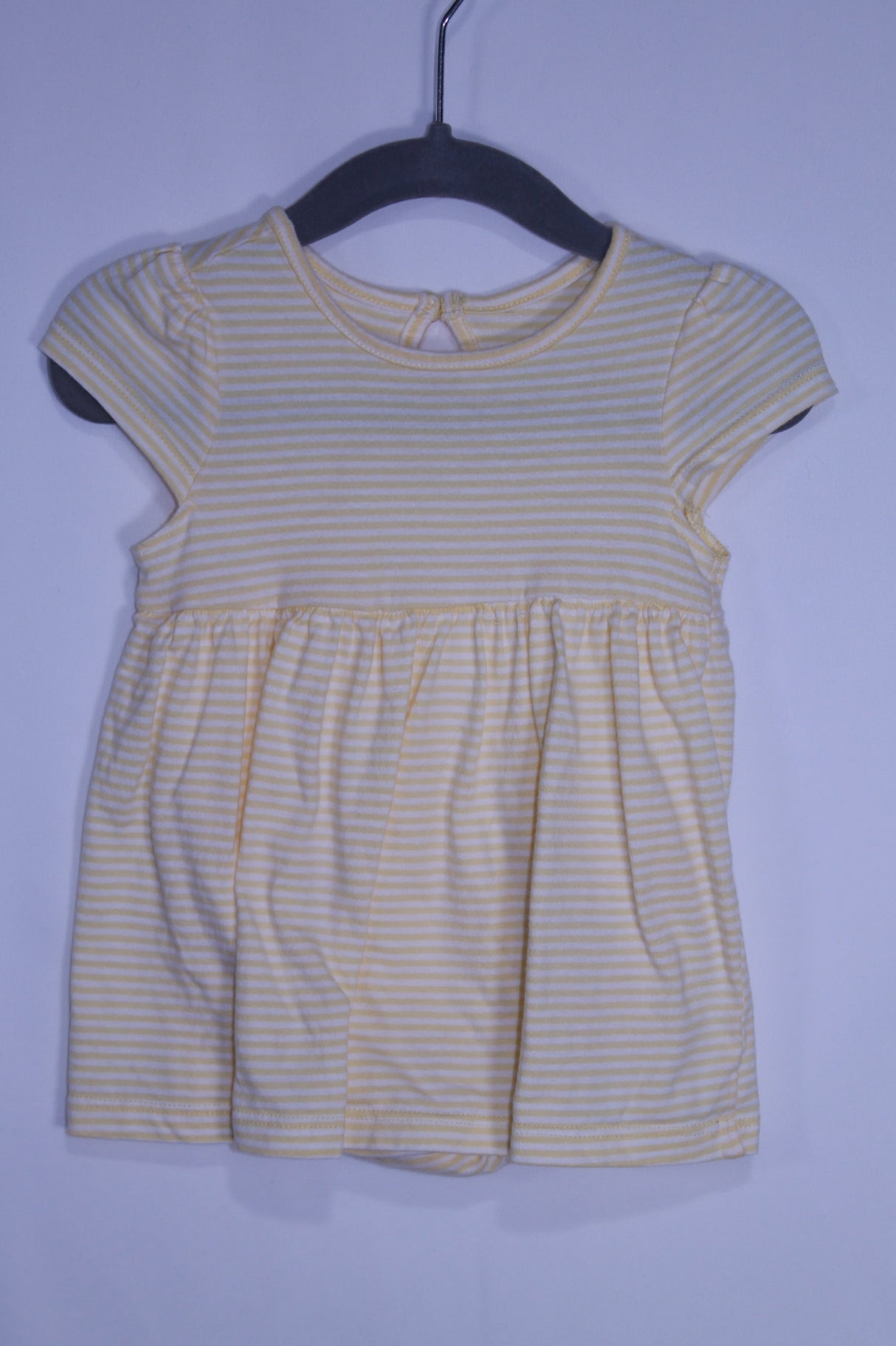 6-9m Baby Bundles Bodysuit Dress - Yellow