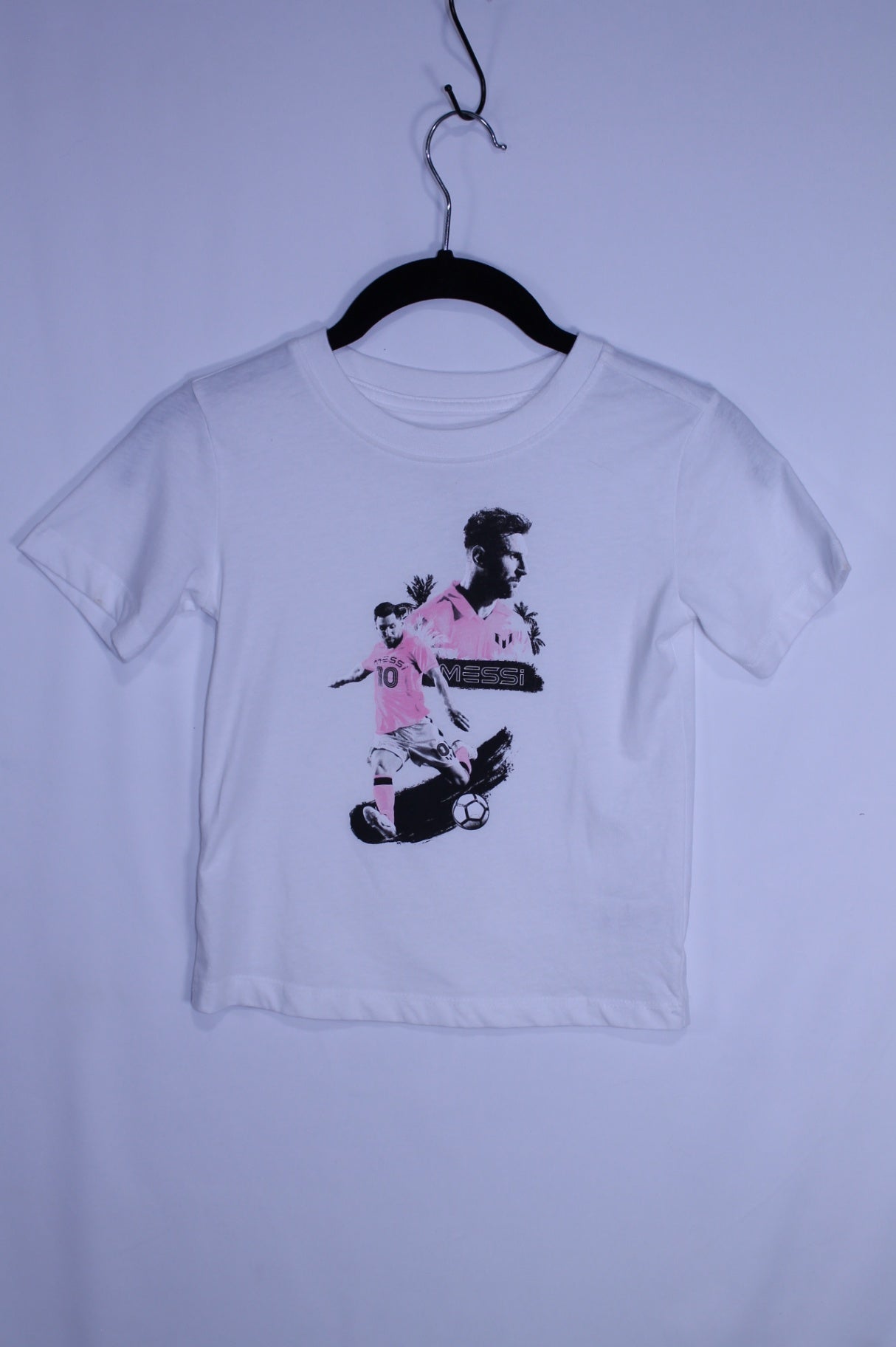6 Messi T-Shirt - White