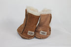 2/3T - Shoes Uggs Winter Boots - Brown and Fuzzy