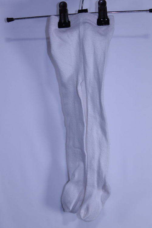 0-6m Gymboree Tights - White