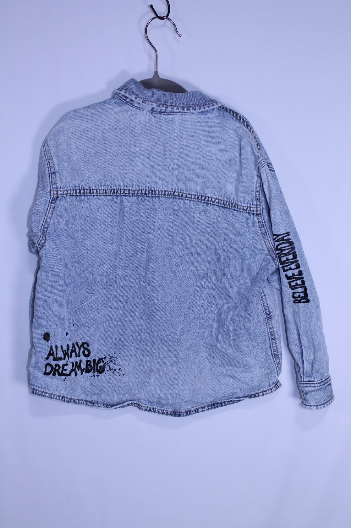 7 Zara Denim Jacket - Blue