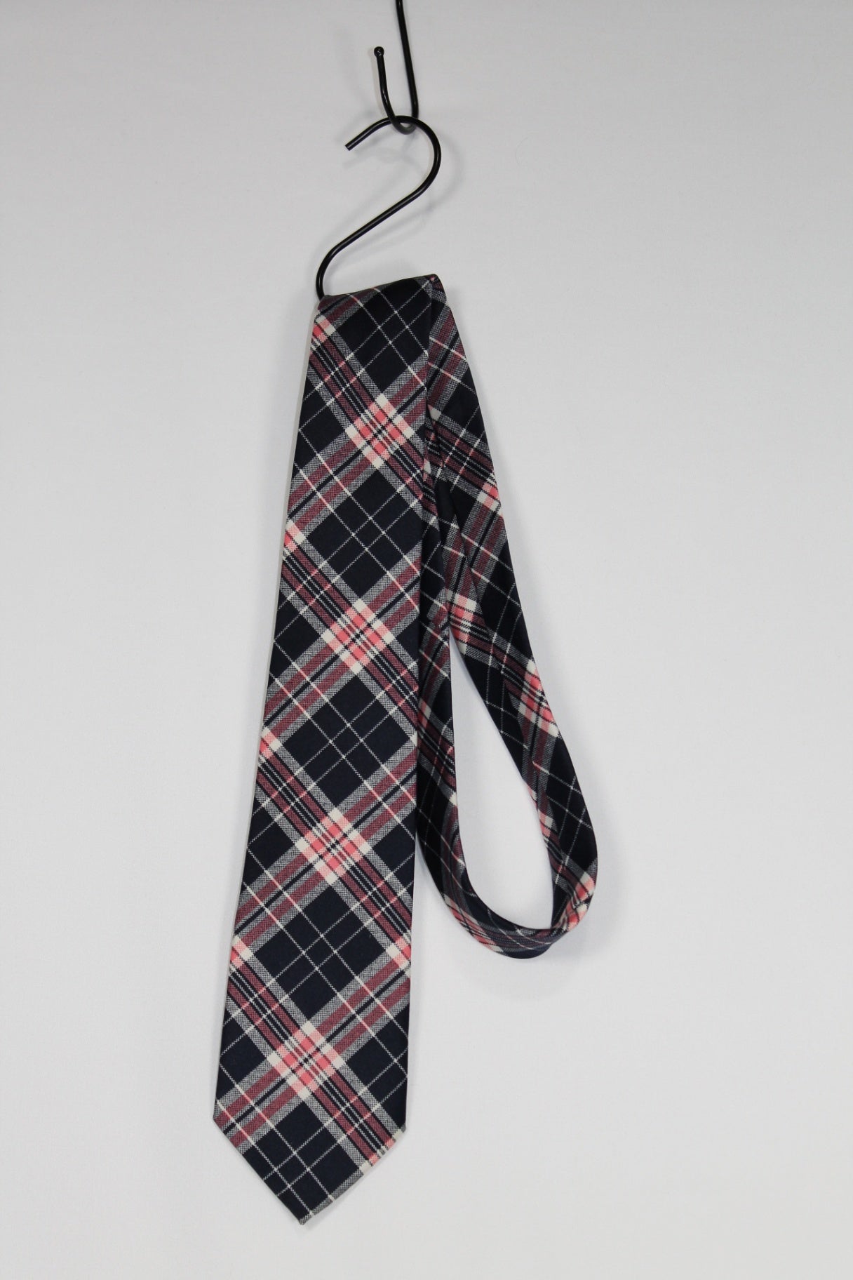 Youth Unknown Suit Tie - Navy and Pink