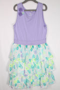 10/12Y The Children's Place Dress - Purple w/Butterflies