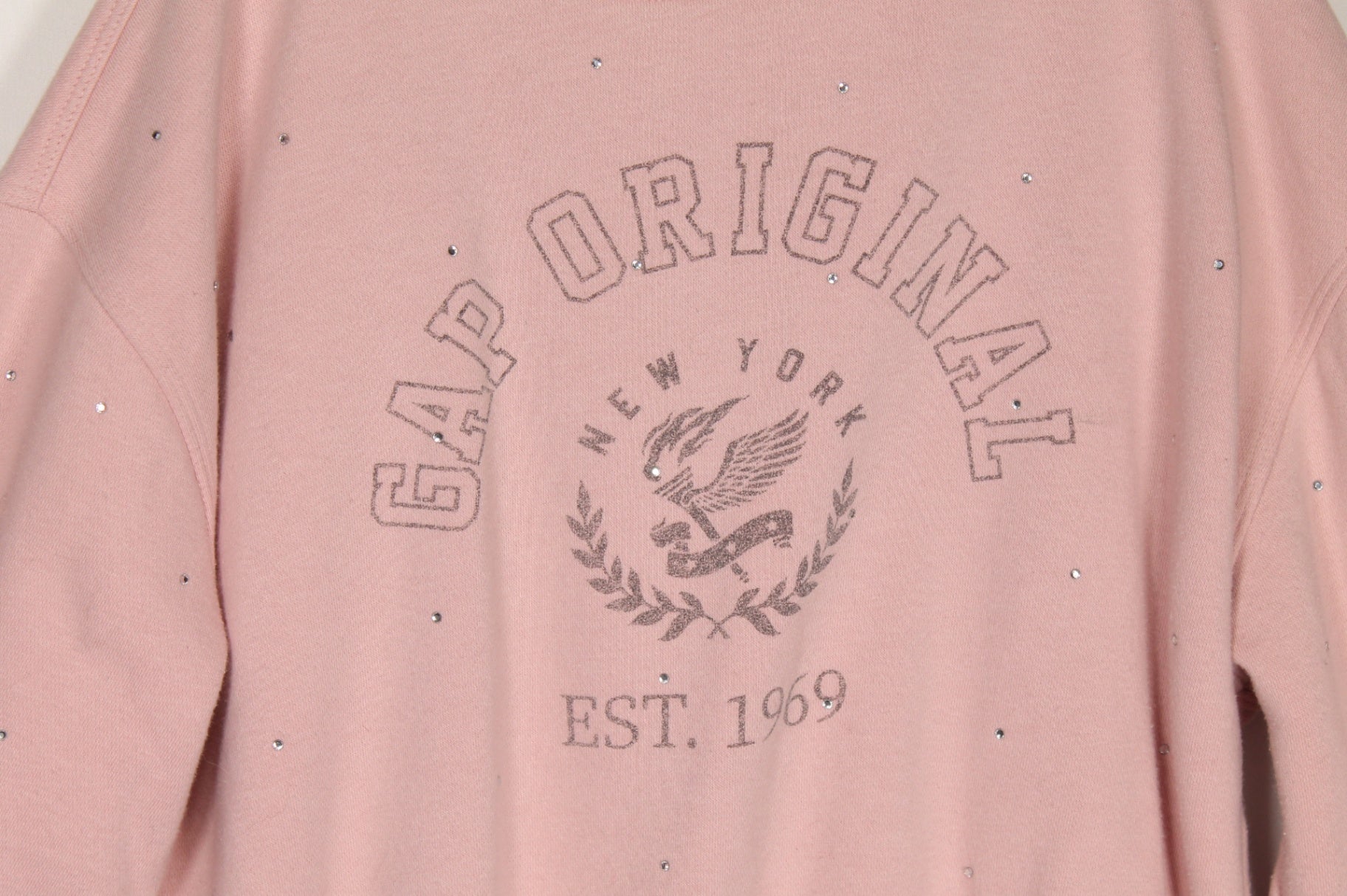 8 GAP Sweater - Pink w/Gems