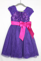 5 Jona Michelle Party Dress - Purple and Magenta