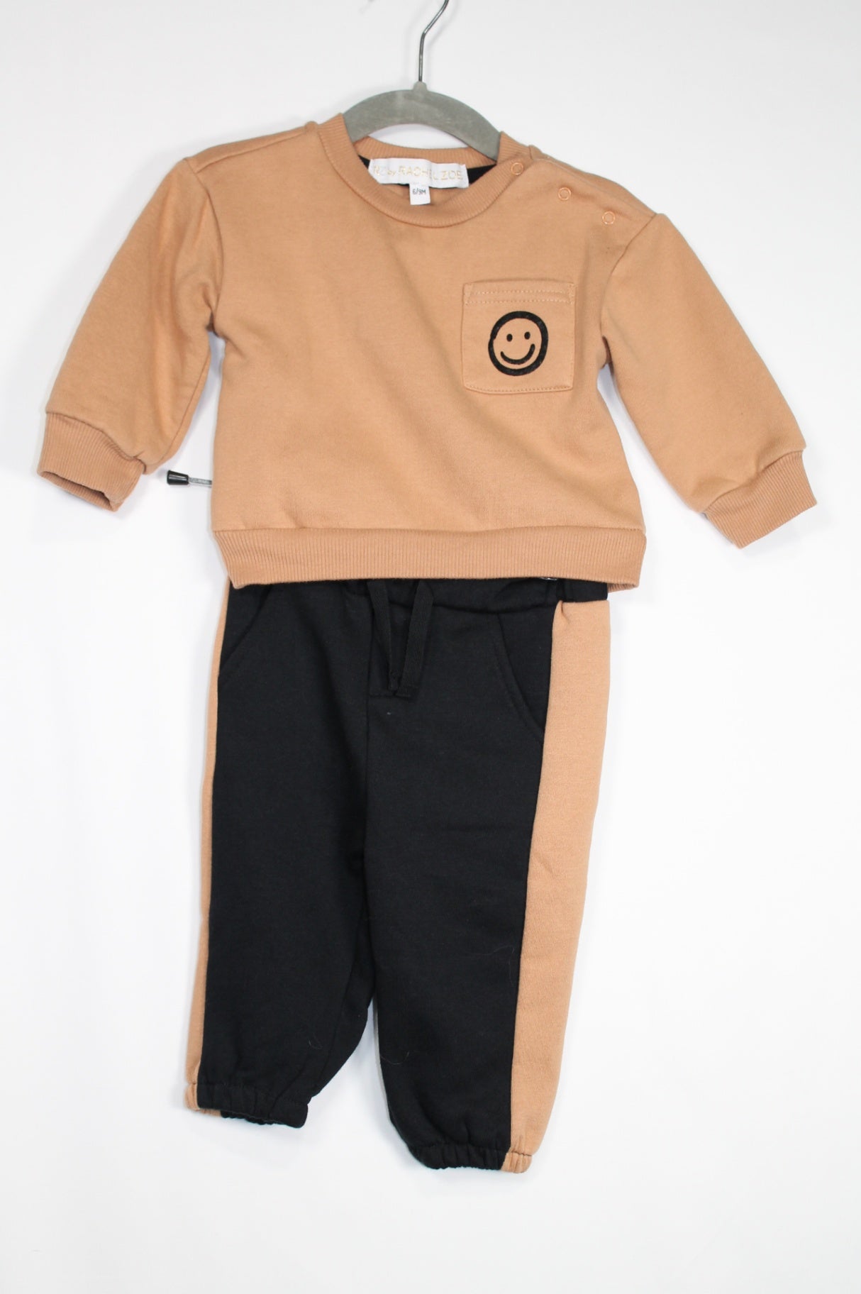 6-9m RZ by Rachel Zoe 2-Piece: Sweatsuit - Brown