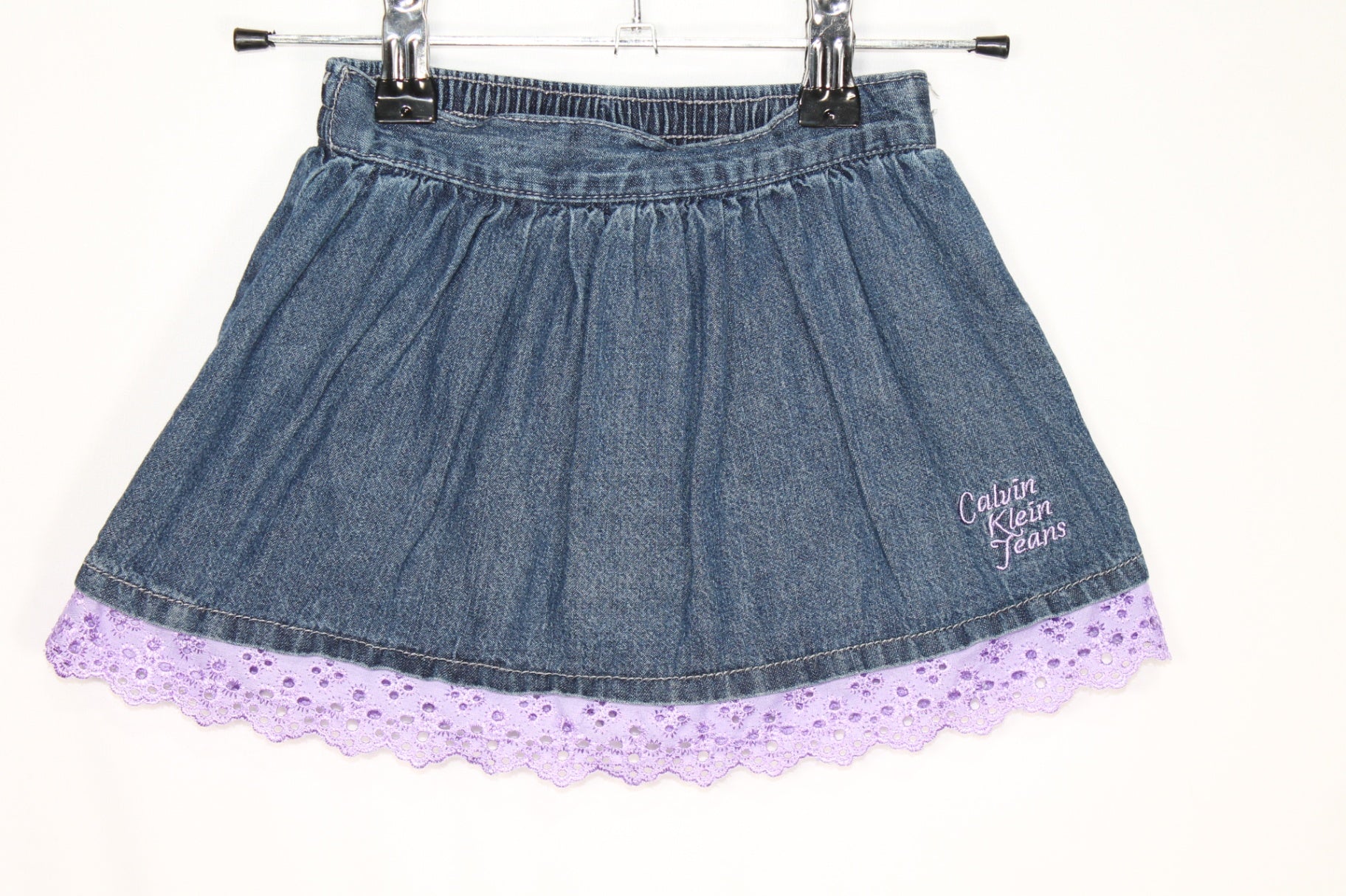 2T Calvin Klein Skirt - Blue and Purple