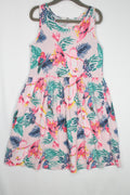 8/10Y H&M Dress - Pink w/Birds