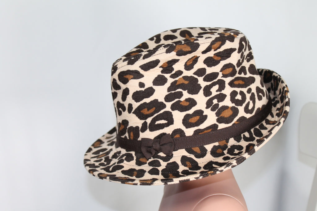 5-7K Gymboree Fedora - Leopard