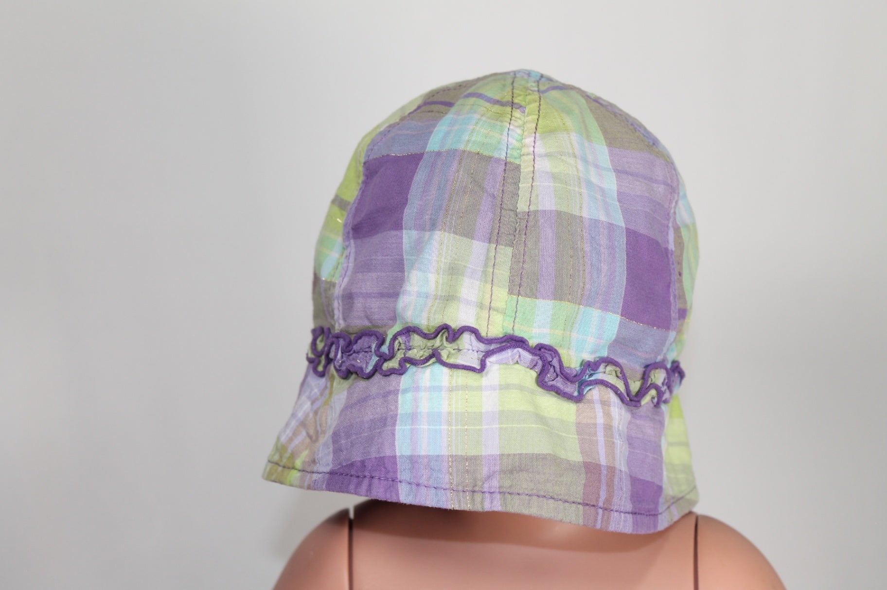 TBD Unknown Sun Hat - Purple and Green