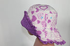 4T UV Skinz Sun Hat - Purple