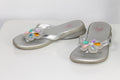 11/12K Disney Sandals - Silver w/Gems