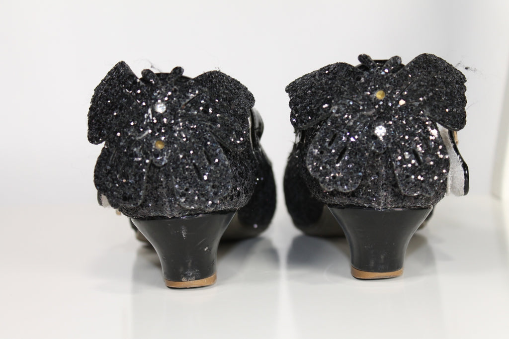 1K Dress Shoes - Black Sparkle