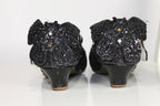 1K Dress Shoes - Black Sparkle