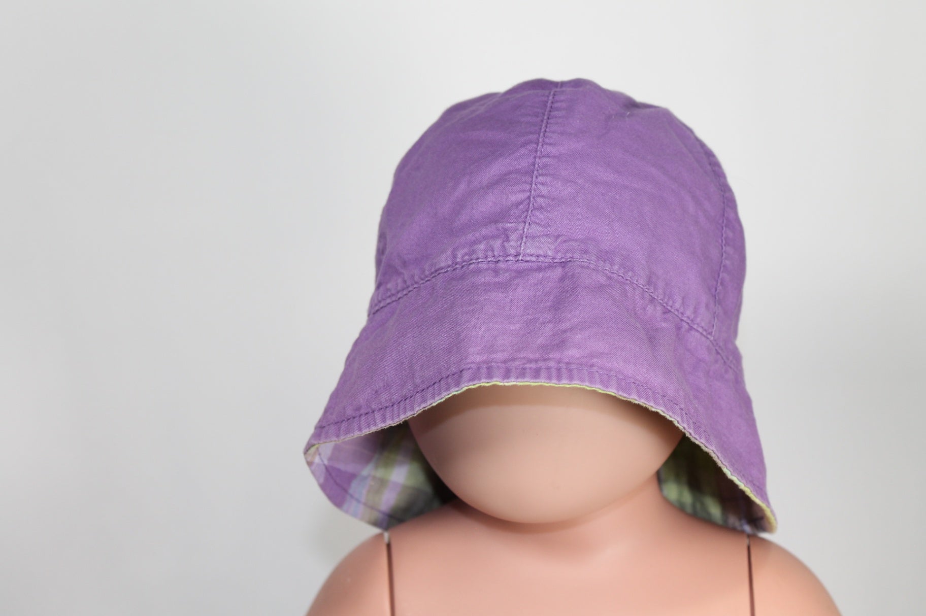 TBD Unknown Sun Hat - Purple and Green