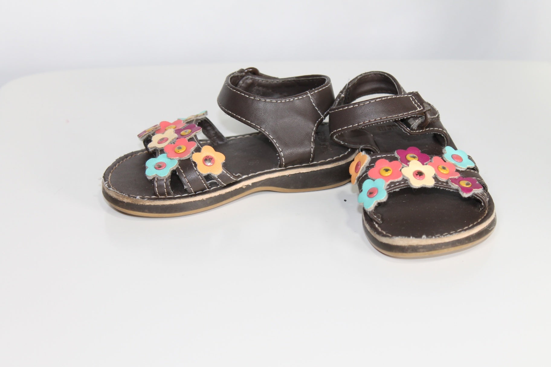 TBD Gymboree Sandals - Brown Floral
