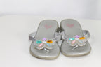 11/12K Disney Sandals - Silver w/Gems