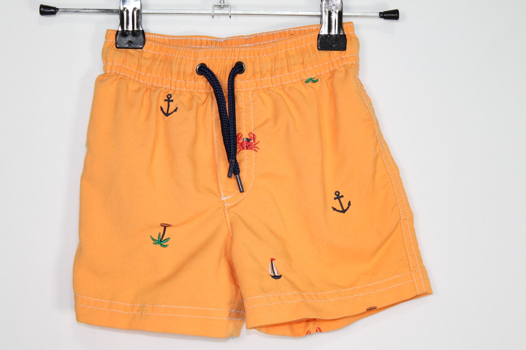 6-12m Carter's Swim Shorts - Orange