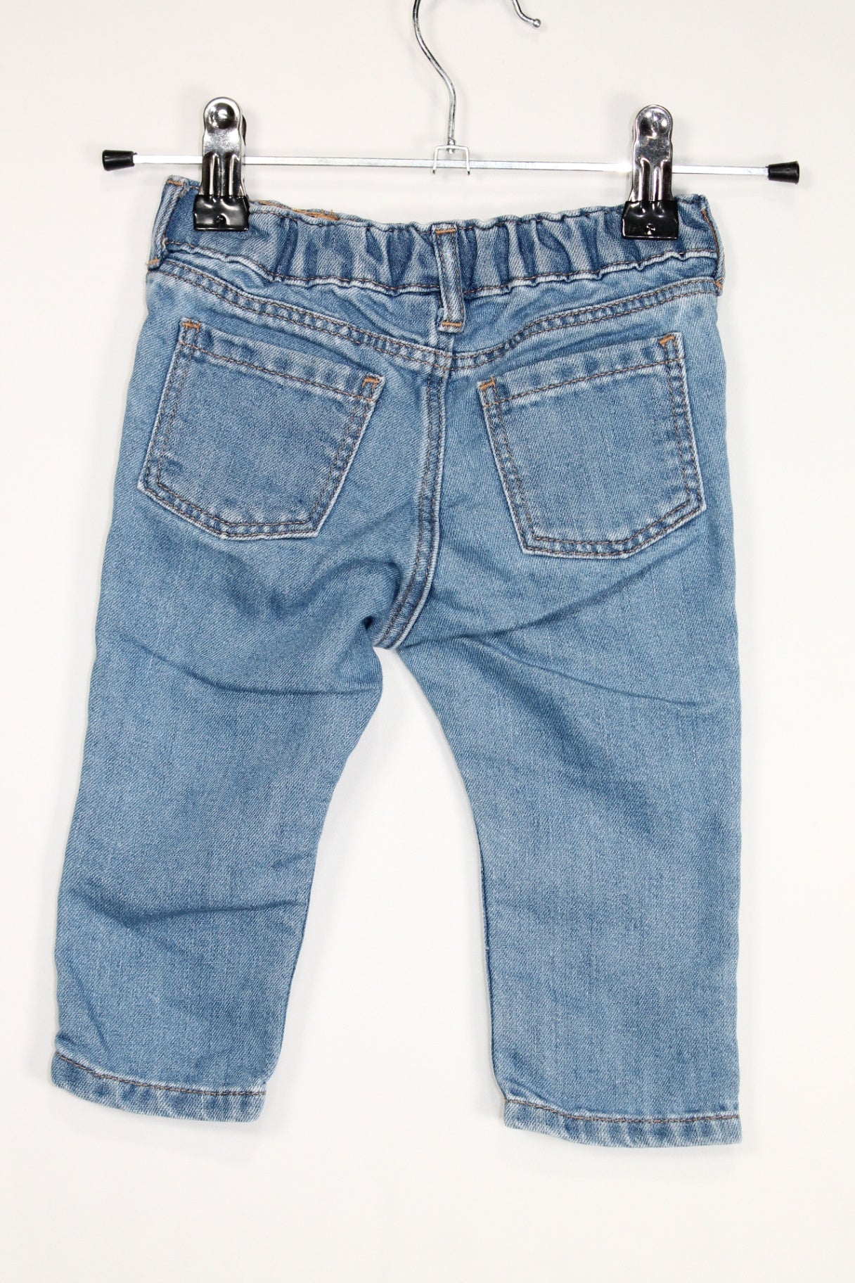 6-9m H&M Jeans - Blue w/Floral