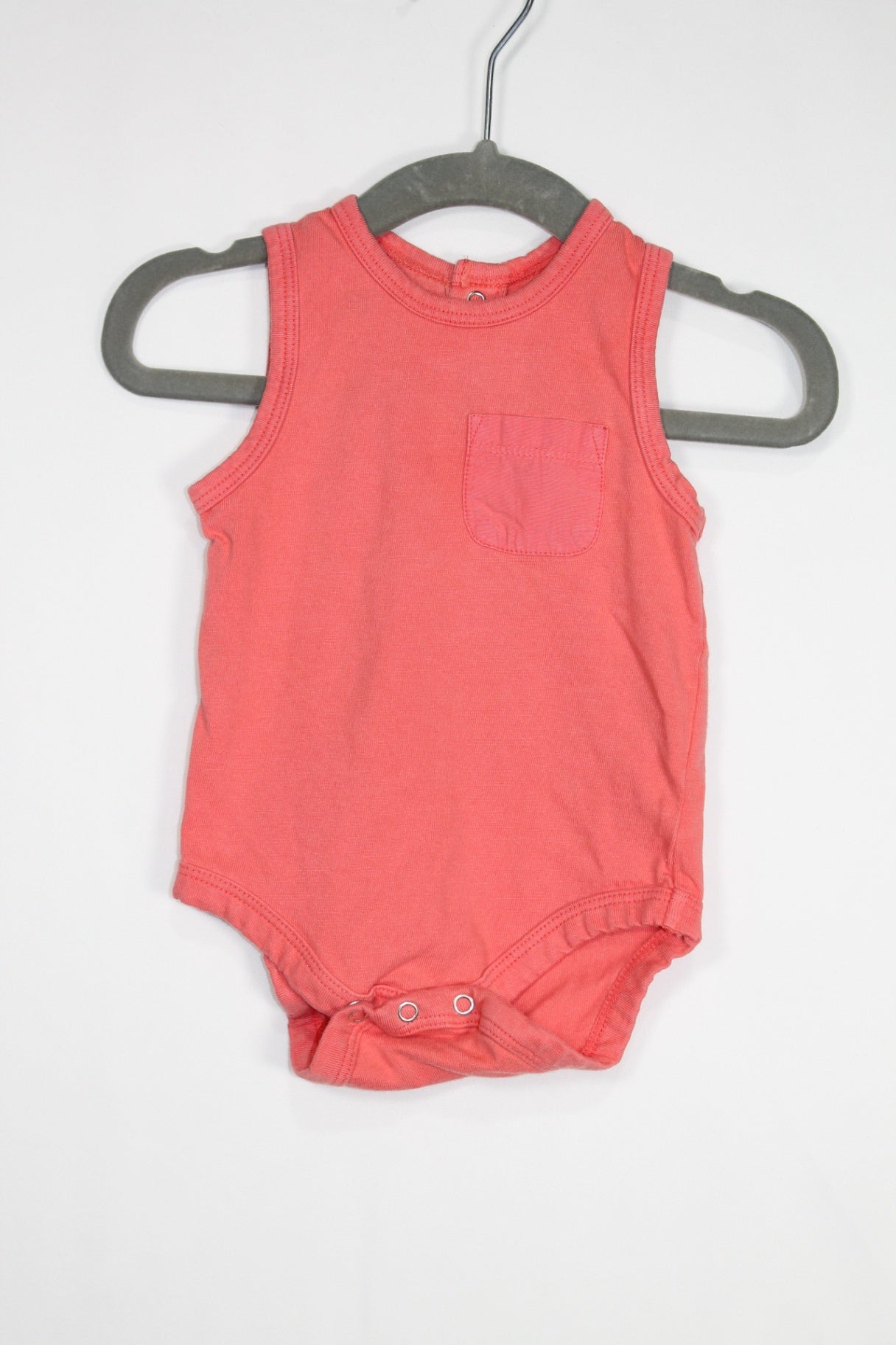 0-3m Pehr Bodysuit - Coral
