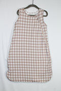 0-6m Little Lott Sleep Sack - 1 TOG - Brown Gingham