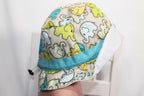 TBD Snug as a Doodlebug Sun Hat - Green, Blue, Beige