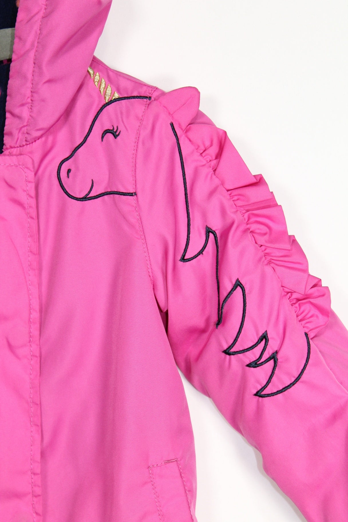 4T Carter's Coat - Pink Unicorn