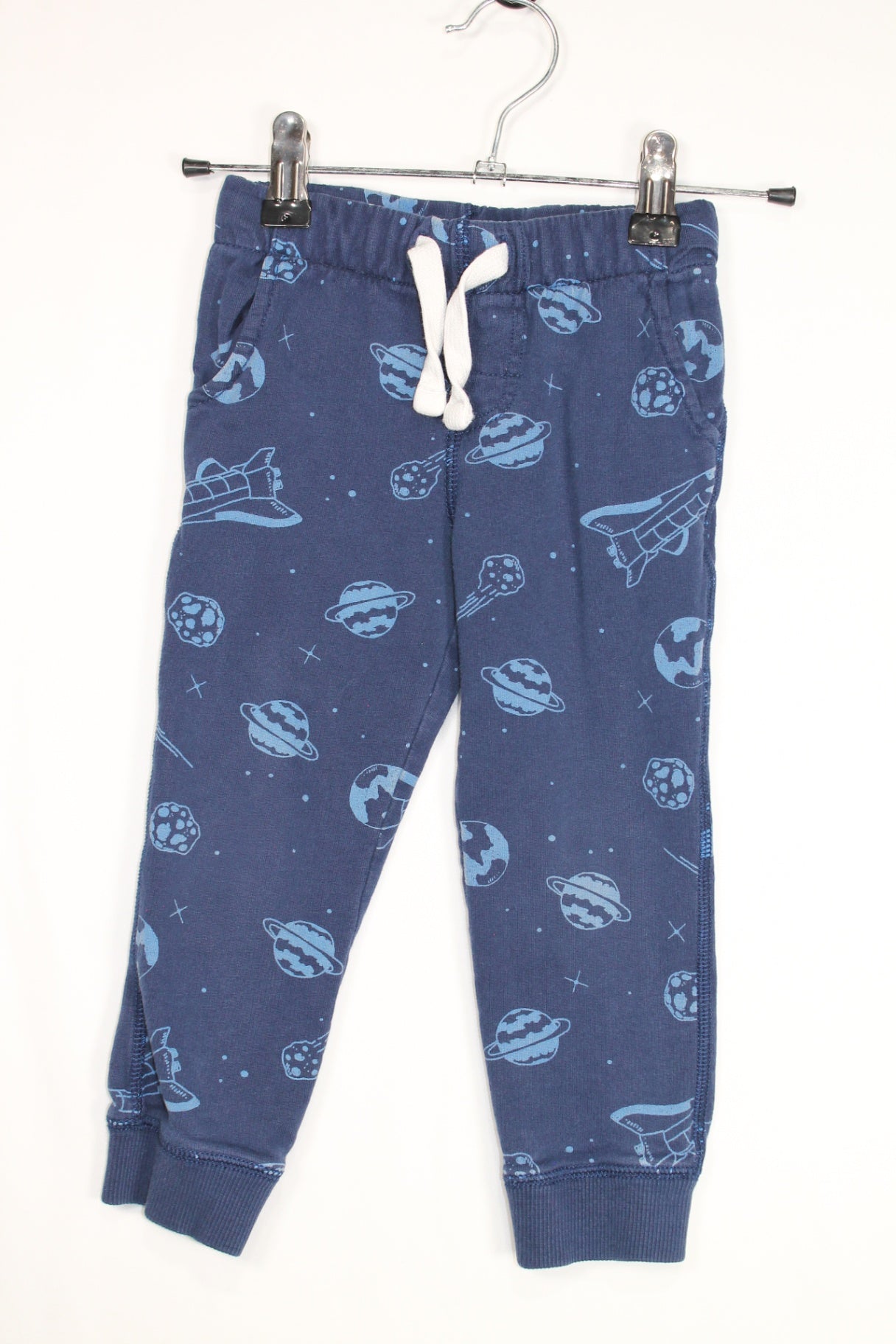 3T Carter's Sweat Pants - Blue w/Planets