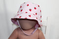 0-12m Joe Fresh Sun Hat - Pink w/Strawberries