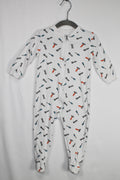 12-18m George Sleeper - White w/Tools