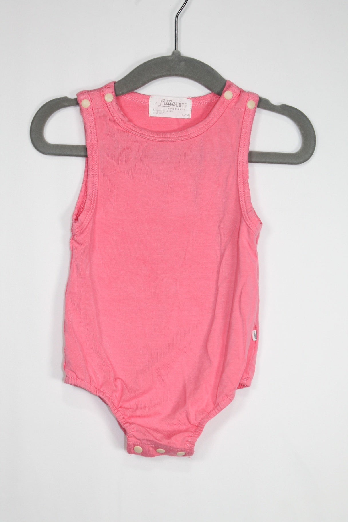 0-3m Little Lott Bodysuit - Pink