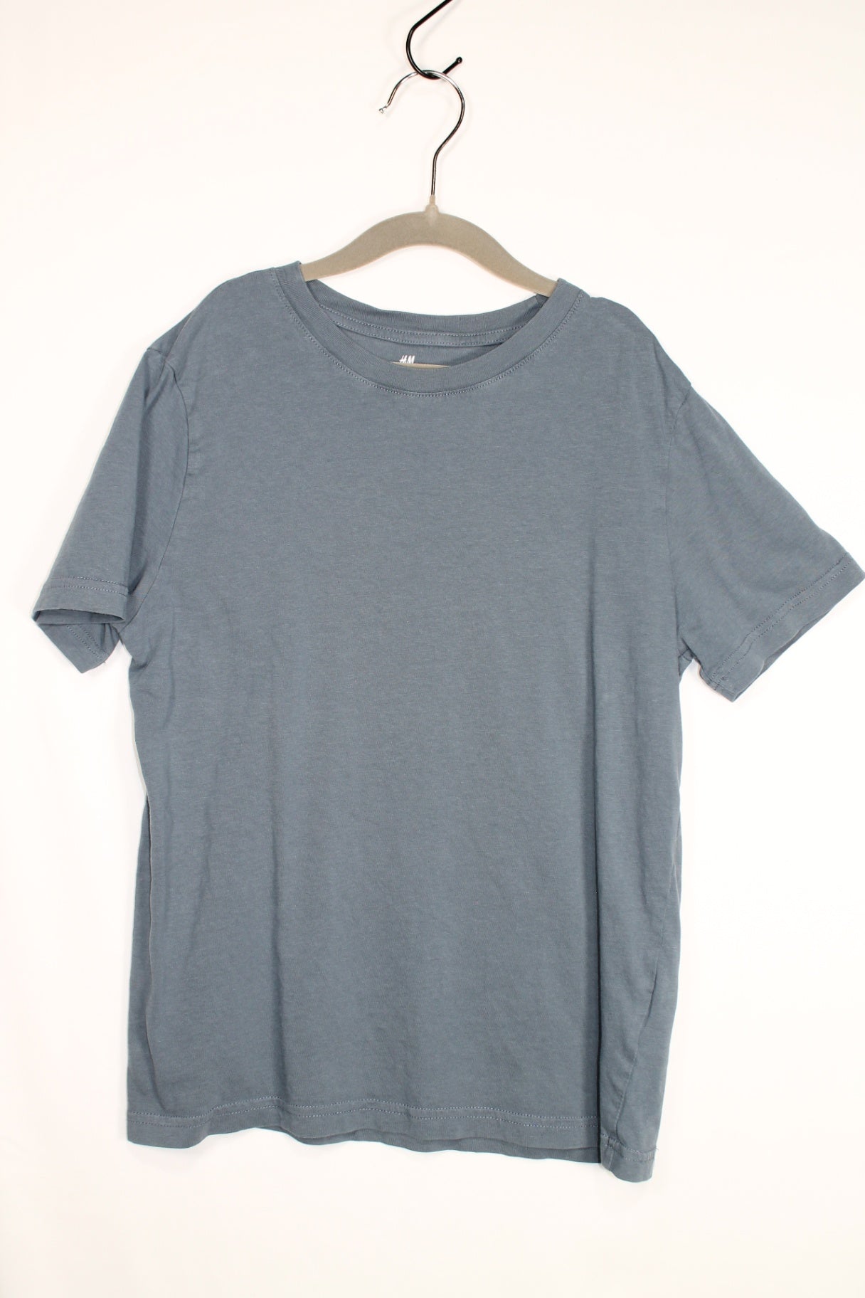 10/12Y H&M T-Shirt - Blue-Grey