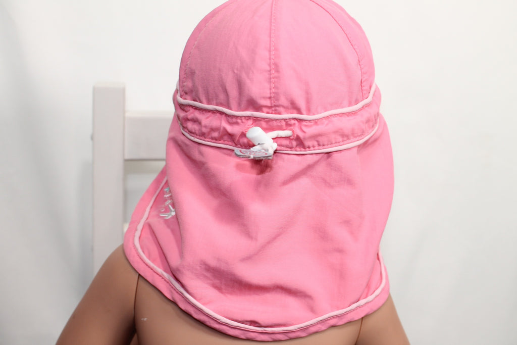 0-6m CaliKids Sun Hat - Pink w/Starfish