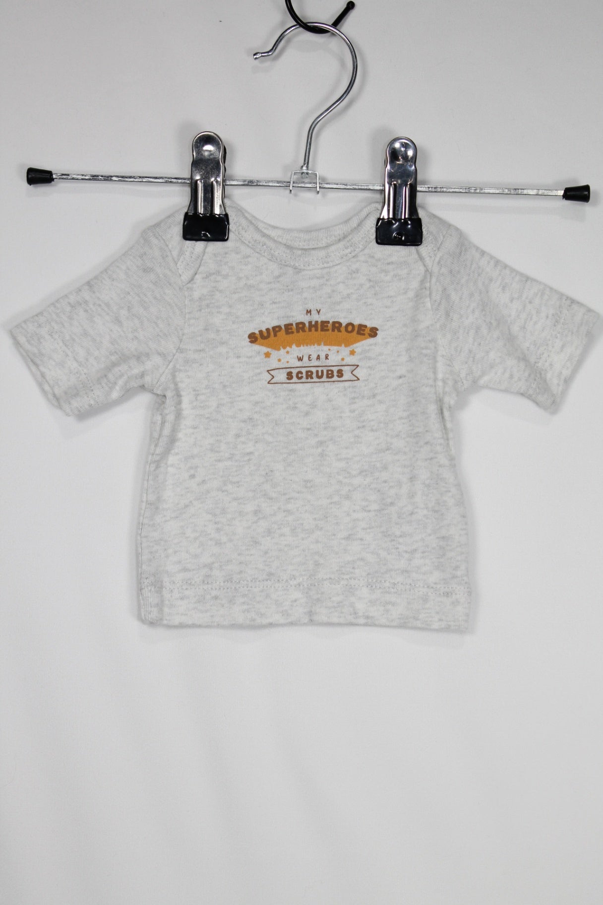 Preemie Carter's T-Shirt - Grey