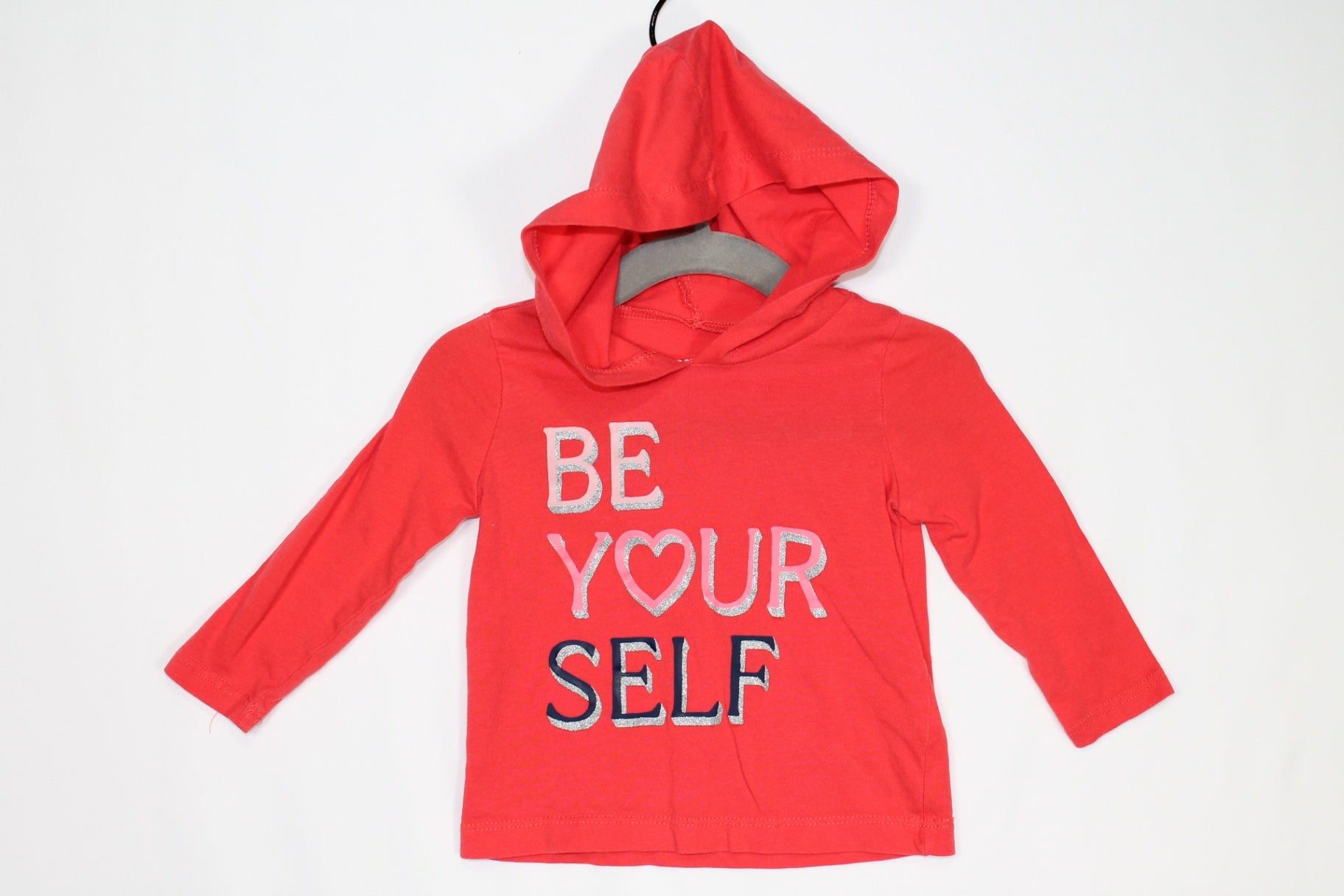 6-9m Carter's Hoodie - Red