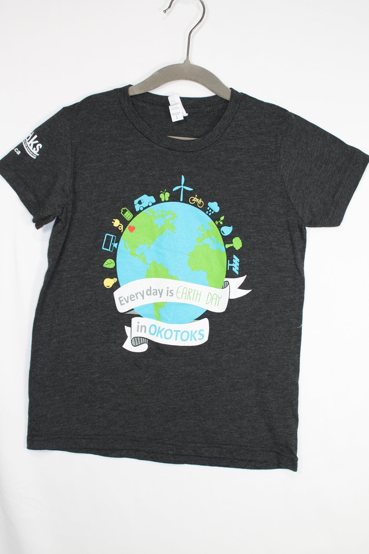 6/8Y Bella and Canvas T-Shirt - Grey