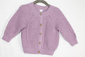 6-12m Rococo Cardigan - Purple