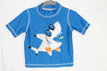 6-12m Carter's Rashguard - Blue Shark