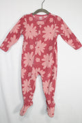12-18m Child of Mine Sleeper - Pink w/Flowers